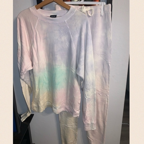 Pastel Cloud Tie Dye Soft Sweatpants - Picture 13 of 15